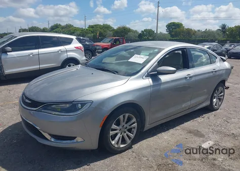 2015 Chrysler 200 Limited from USA, damaged, VIN 1C3CCCAB6FN646455